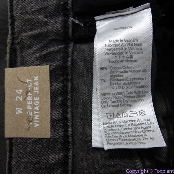 NEW Madewell The Perfect‎ Vintage Jean in Cosner Wash: Knee-Rip, 24 - Picture 14 of 16